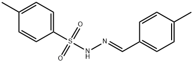 4-methyl-N-[(E)-(4-methylphenyl)methylideneamino]benzenesulfonamide Struktur