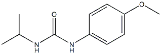 1-(4-methoxyphenyl)-3-propan-2-ylurea Struktur