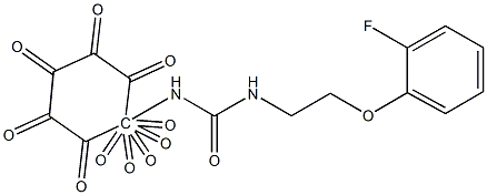 1-(4-decoxyphenyl)-3-[2-(2-fluorophenoxy)ethyl]urea Struktur