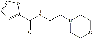 N-(2-morpholin-4-ylethyl)furan-2-carboxamide Struktur