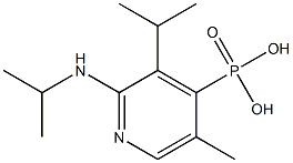 N-di(propan-2-yl)phosphoryl-5-methylpyridin-2-amine Struktur