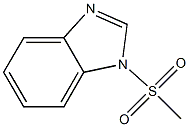 1-methylsulfonylbenzimidazole Struktur