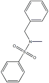 N-benzyl-N-methylbenzenesulfonamide Struktur