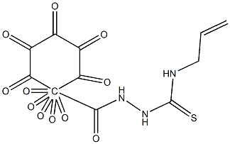 1-[(4-decoxybenzoyl)amino]-3-prop-2-enylthiourea Struktur