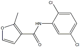 N-(2,5-dichlorophenyl)-2-methylfuran-3-carboxamide Struktur