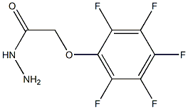 2-(2,3,4,5,6-pentafluorophenoxy)acetohydrazide Struktur