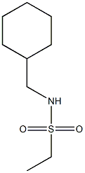 N-(cyclohexylmethyl)ethanesulfonamide Struktur