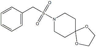 8-benzylsulfonyl-1,4-dioxa-8-azaspiro[4.5]decane Struktur