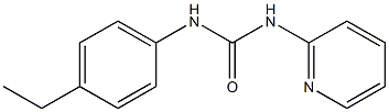 1-(4-ethylphenyl)-3-pyridin-2-ylurea Struktur