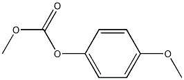 (4-methoxyphenyl) methyl carbonate Struktur