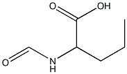 2-formamidopentanoic acid Struktur