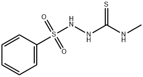 1-(benzenesulfonamido)-3-methylthiourea Struktur