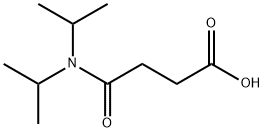 4-[di(propan-2-yl)amino]-4-oxobutanoic acid Struktur