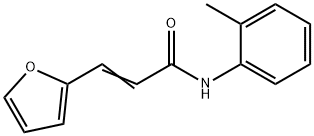 (E)-3-(furan-2-yl)-N-(2-methylphenyl)prop-2-enamide Struktur