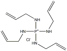 tetrakis(prop-2-enylamino)phosphanium chloride Struktur