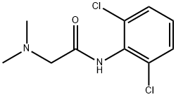 N-(2,6-dichlorophenyl)-2-(dimethylamino)acetamide Struktur