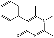 1,2,6-trimethyl-5-phenylpyrimidin-4-one Struktur