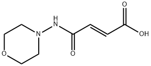 (E)-4-(morpholin-4-ylamino)-4-oxobut-2-enoic acid Struktur