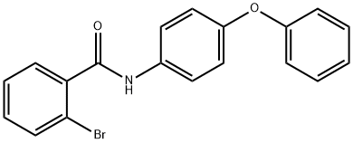 2-bromo-N-(4-phenoxyphenyl)benzamide Struktur