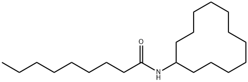 N-cyclododecylnonanamide Struktur