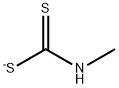 N-methylcarbamodithioate Struktur