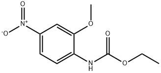 ethyl N-(2-methoxy-4-nitrophenyl)carbamate Struktur