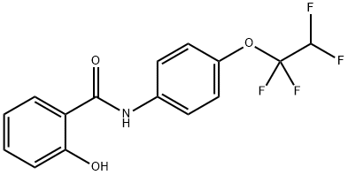 2-hydroxy-N-[4-(1,1,2,2-tetrafluoroethoxy)phenyl]benzamide Struktur