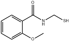 2-methoxy-N-(sulfanylmethyl)benzamide Struktur