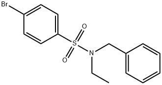 N-benzyl-4-bromo-N-ethylbenzenesulfonamide Struktur