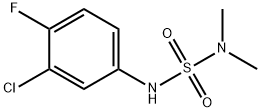 2-chloro-4-(dimethylsulfamoylamino)-1-fluorobenzene Struktur