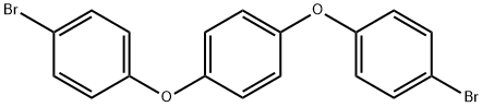 1,4-bis(4-bromophenoxy)benzene Struktur