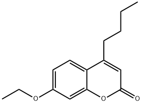 4-butyl-7-ethoxychromen-2-one Struktur