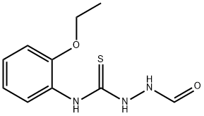 N-[(2-ethoxyphenyl)carbamothioylamino]formamide Struktur