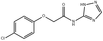 2-(4-chlorophenoxy)-N-(1H-1,2,4-triazol-5-yl)acetamide Struktur