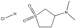 N,N-dimethyl-1,1-dioxothiolan-3-amine hydrochloride Struktur