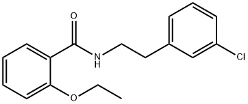 N-[2-(3-chlorophenyl)ethyl]-2-ethoxybenzamide Struktur