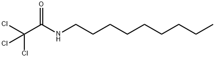 2,2,2-trichloro-N-nonylacetamide Struktur