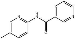 N-(5-methylpyridin-2-yl)pyridine-3-carboxamide Struktur