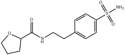 N-[2-(4-sulfamoylphenyl)ethyl]oxolane-2-carboxamide Struktur