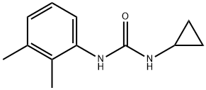 1-cyclopropyl-3-(2,3-dimethylphenyl)urea Struktur