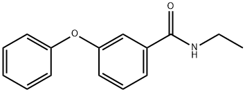 N-ethyl-3-phenoxybenzamide Struktur