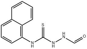 N-(naphthalen-1-ylcarbamothioylamino)formamide Struktur