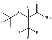 2,3,3,3-tetrafluoro-2-(trifluoromethoxy)propanamide Struktur