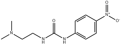 1-[2-(dimethylamino)ethyl]-3-(4-nitrophenyl)urea Struktur