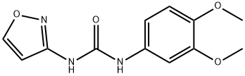 1-(3,4-dimethoxyphenyl)-3-(1,2-oxazol-3-yl)urea Struktur