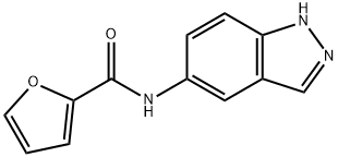 N-(1H-indazol-5-yl)furan-2-carboxamide Struktur