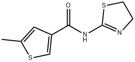 N-(4,5-dihydro-1,3-thiazol-2-yl)-5-methylthiophene-3-carboxamide Struktur