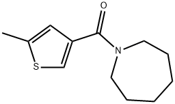 azepan-1-yl-(5-methylthiophen-3-yl)methanone Struktur