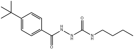 1-butyl-3-[(4-tert-butylbenzoyl)amino]urea Struktur