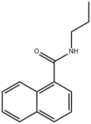 N-propylnaphthalene-1-carboxamide Struktur